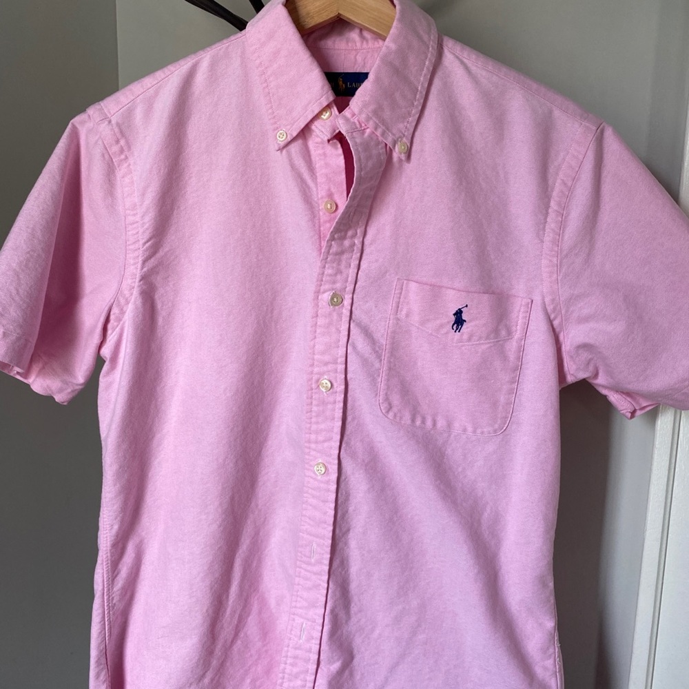 Ralph Lauren shirt-sleeve button down (small)